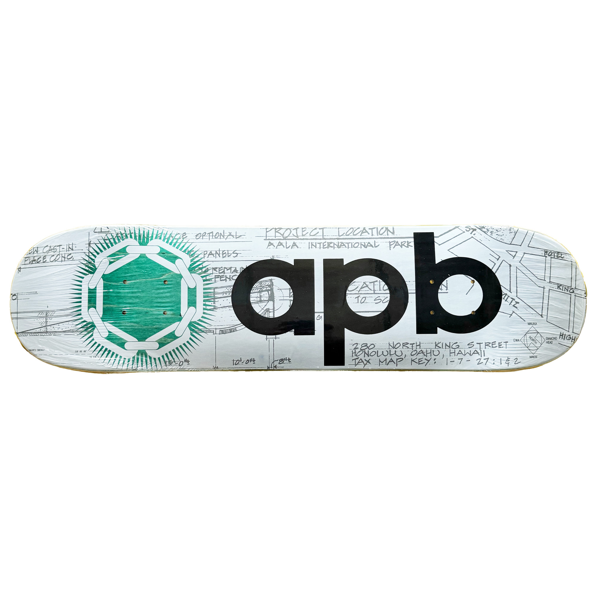 APB Skateshop APB Blueprint Deck 7.75