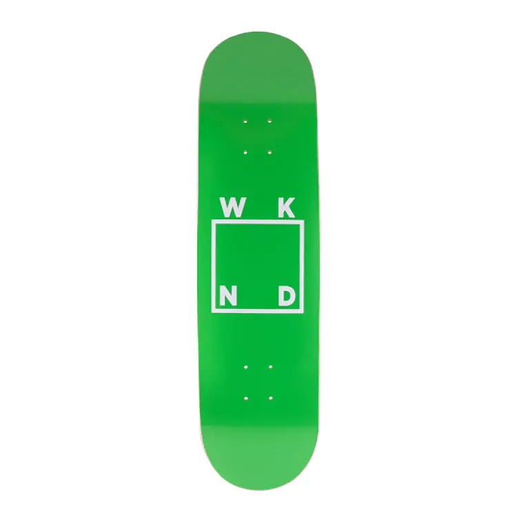 WKND Logo Board Green SN 8.25"