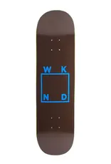 WKND Logo Board Brown SN 8.5"