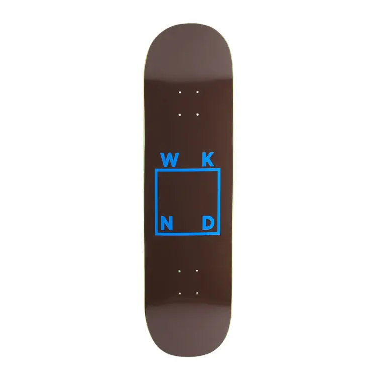 WKND Logo Board Brown SN 8.5"