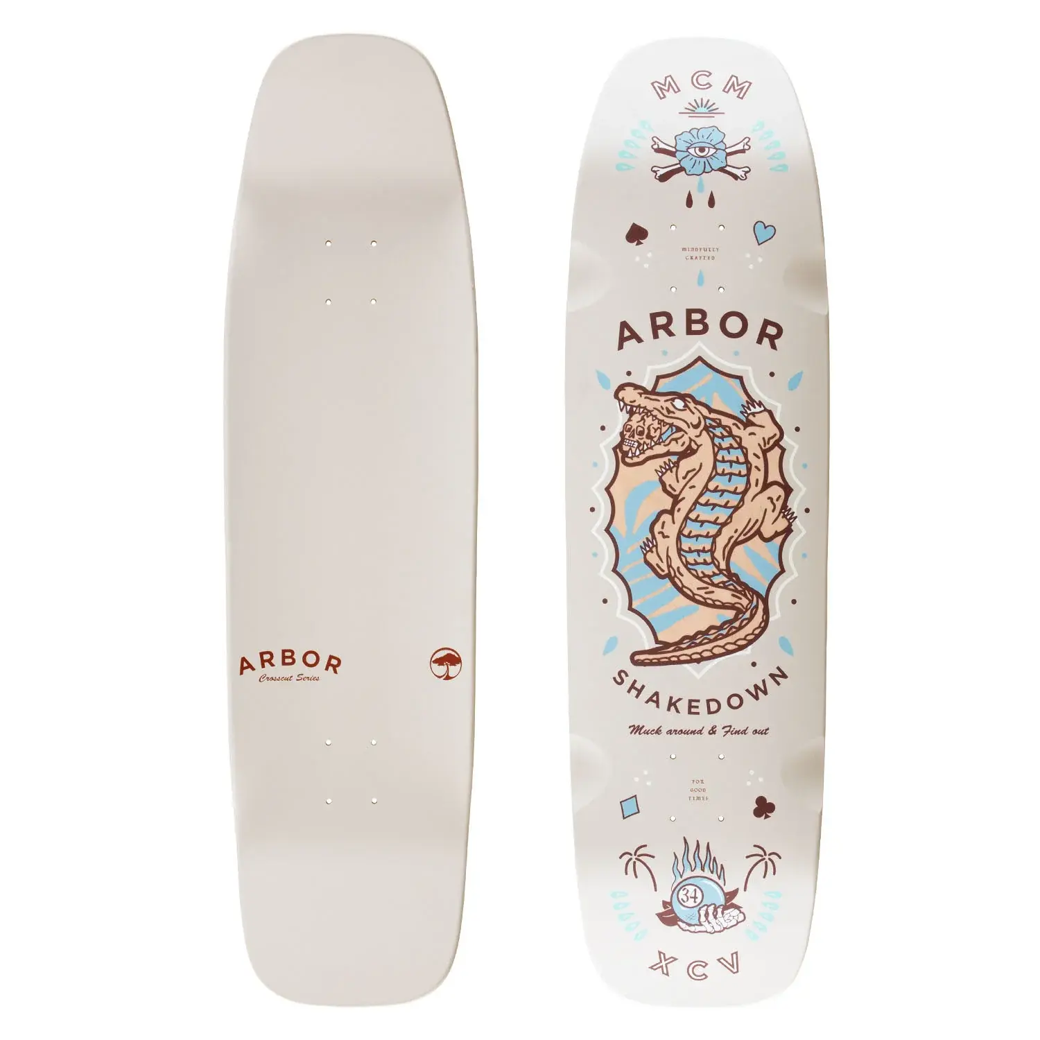 Arbor Shakedown Deathroll 34" Performance Deck