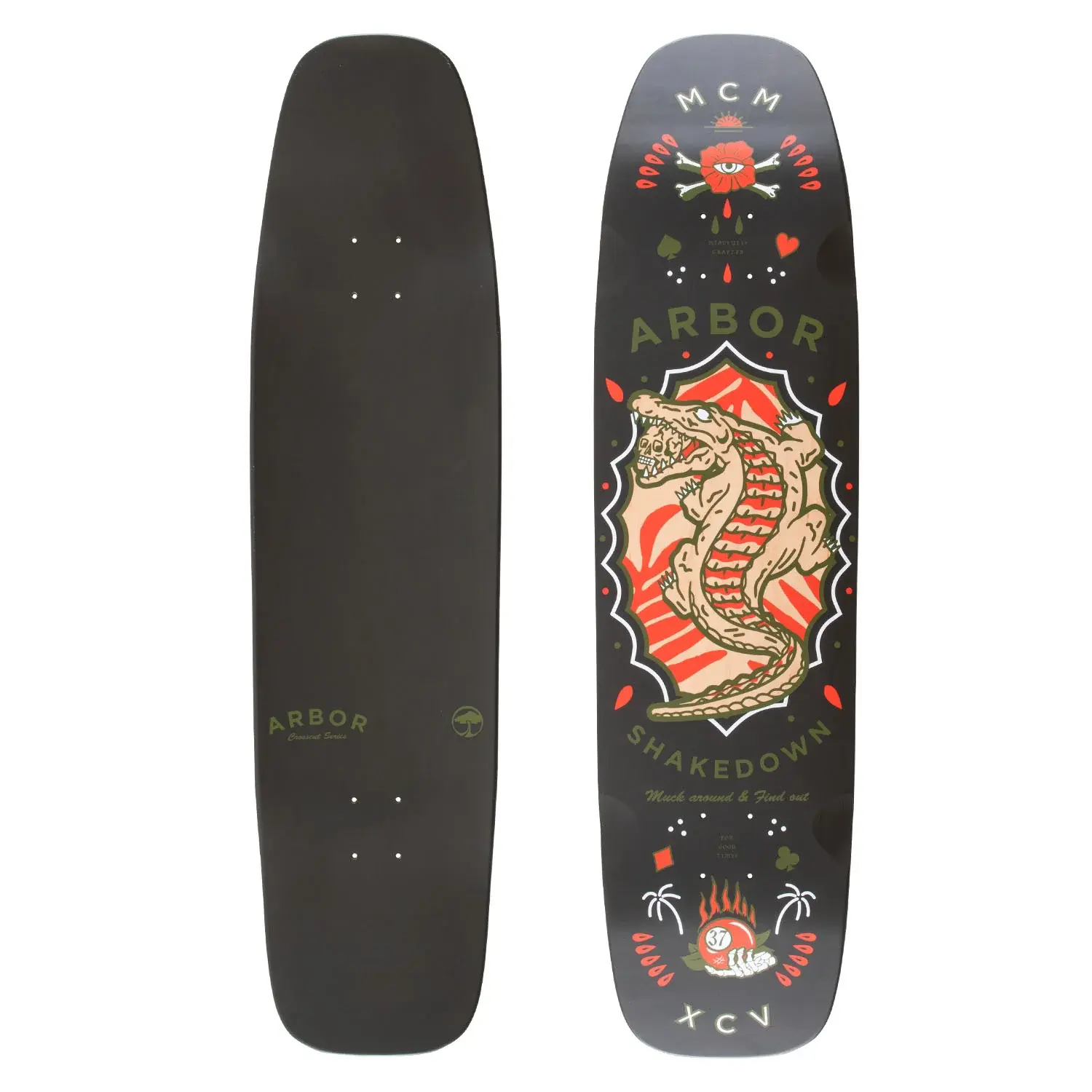 Arbor Shakedown Deathroll 37" Performance Deck