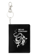 Sci-Fi Fantasy Dragon Wallet Black