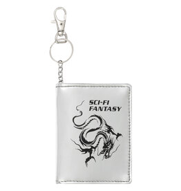 Sci-Fi Fantasy Dragon Wallet Silver