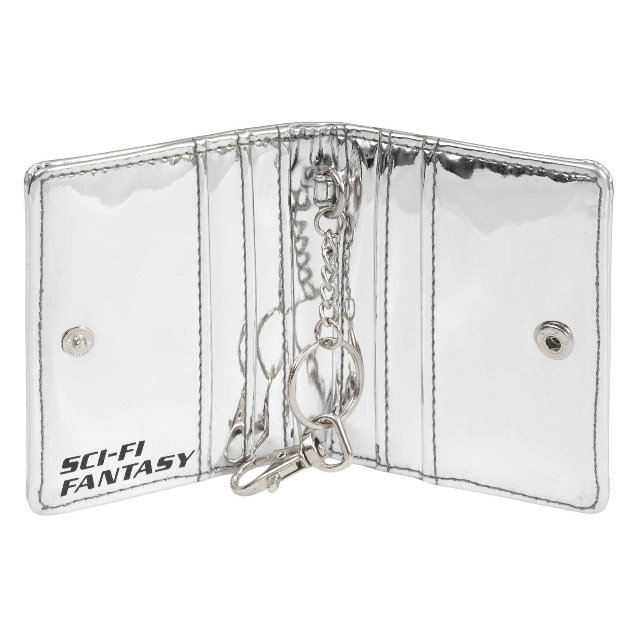 Sci-Fi Fantasy Dragon Wallet Silver
