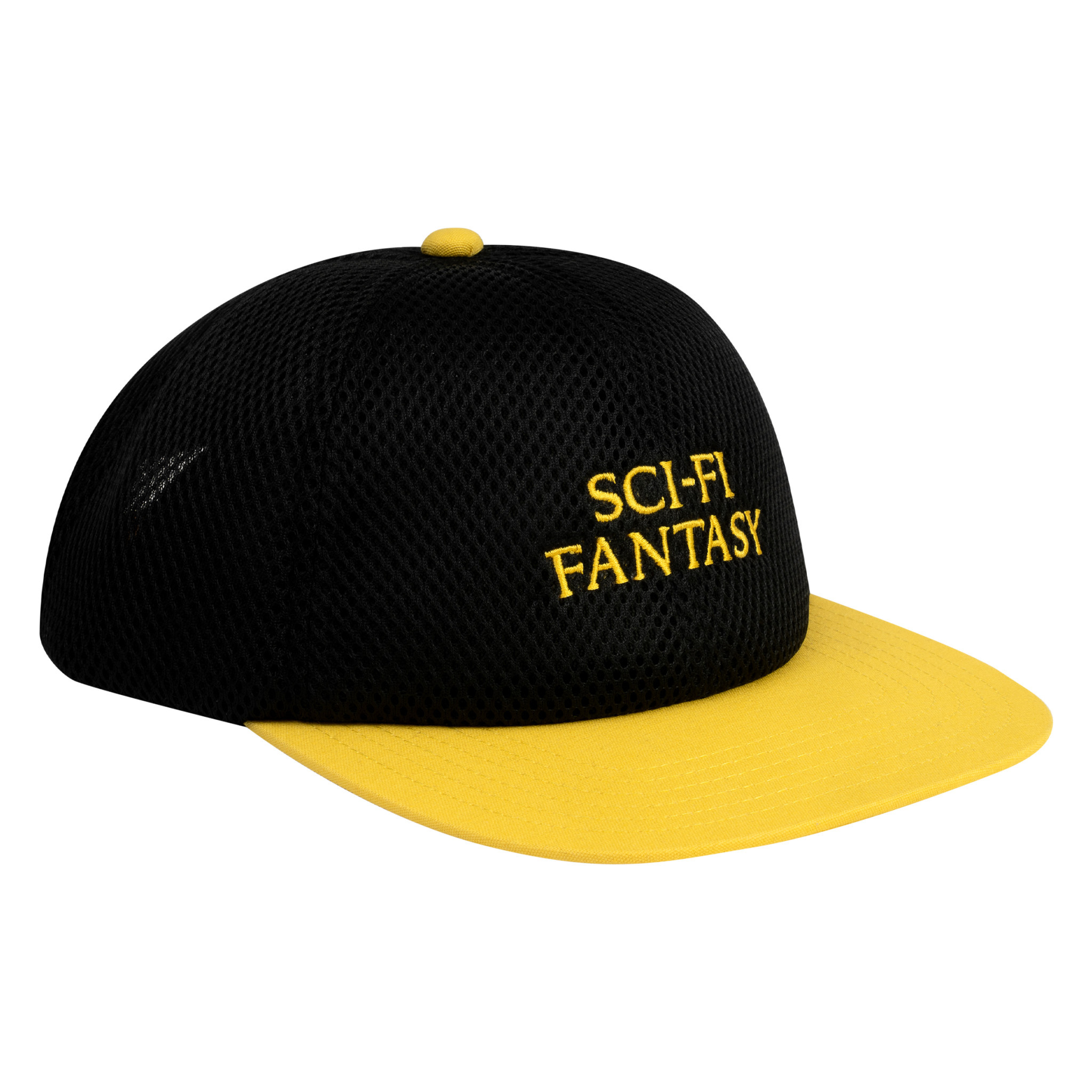 Sci-Fi Fantasy Sci-Fi Logo Mesh Hat Black/Yellow