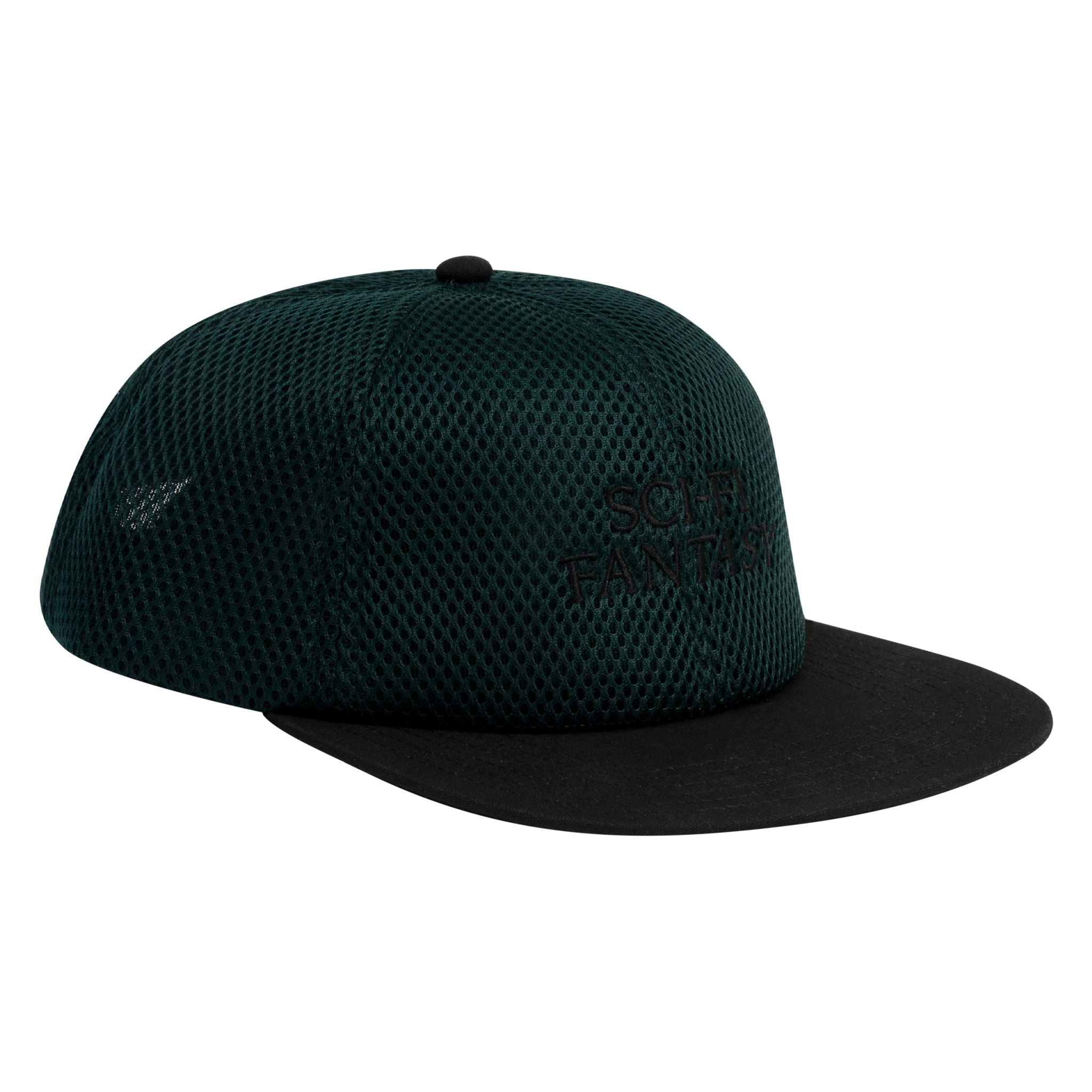 Sci-Fi Fantasy Sci-Fi Logo Mesh Hat Forest/Black