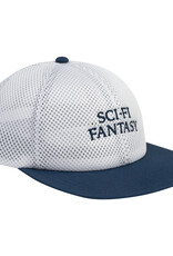 Sci-Fi Fantasy Sci-Fi Logo Mesh Hat White/Navy