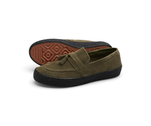 Last Resort AB VM005 Loafer Suede New Olive/Black - APB Skateshop LLC.