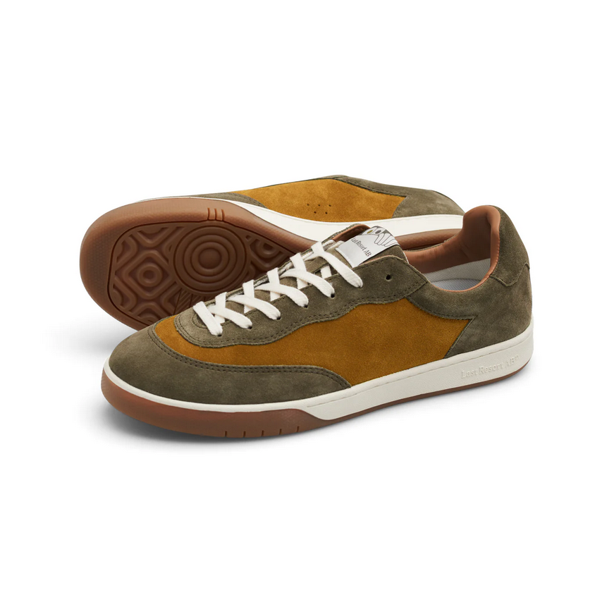 Last Resort AB CM001 Lo Suede New Olive/Golden Brown