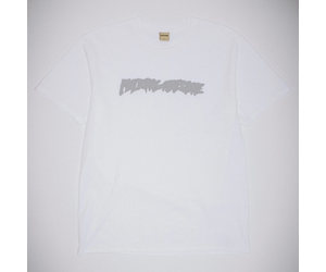 【FUCKING AWESOME】 INK TRAP STAMP LOGO SHORT SLEEVE WHITE Fucking Awesome Ink Trap Stamp Logo White - APB Skateshop LLC.