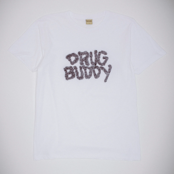 Fucking Awesome Drug Buddy Inside Out Print White
