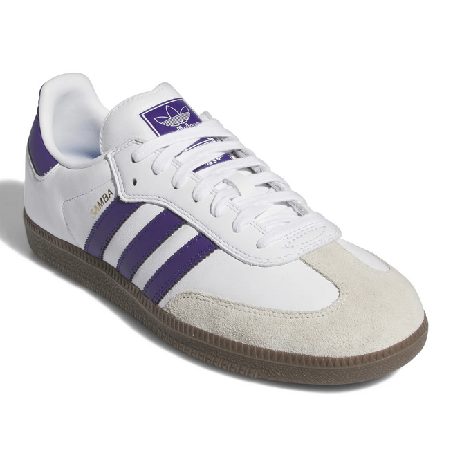Adidas Samba ADV White/Collegiate Purple