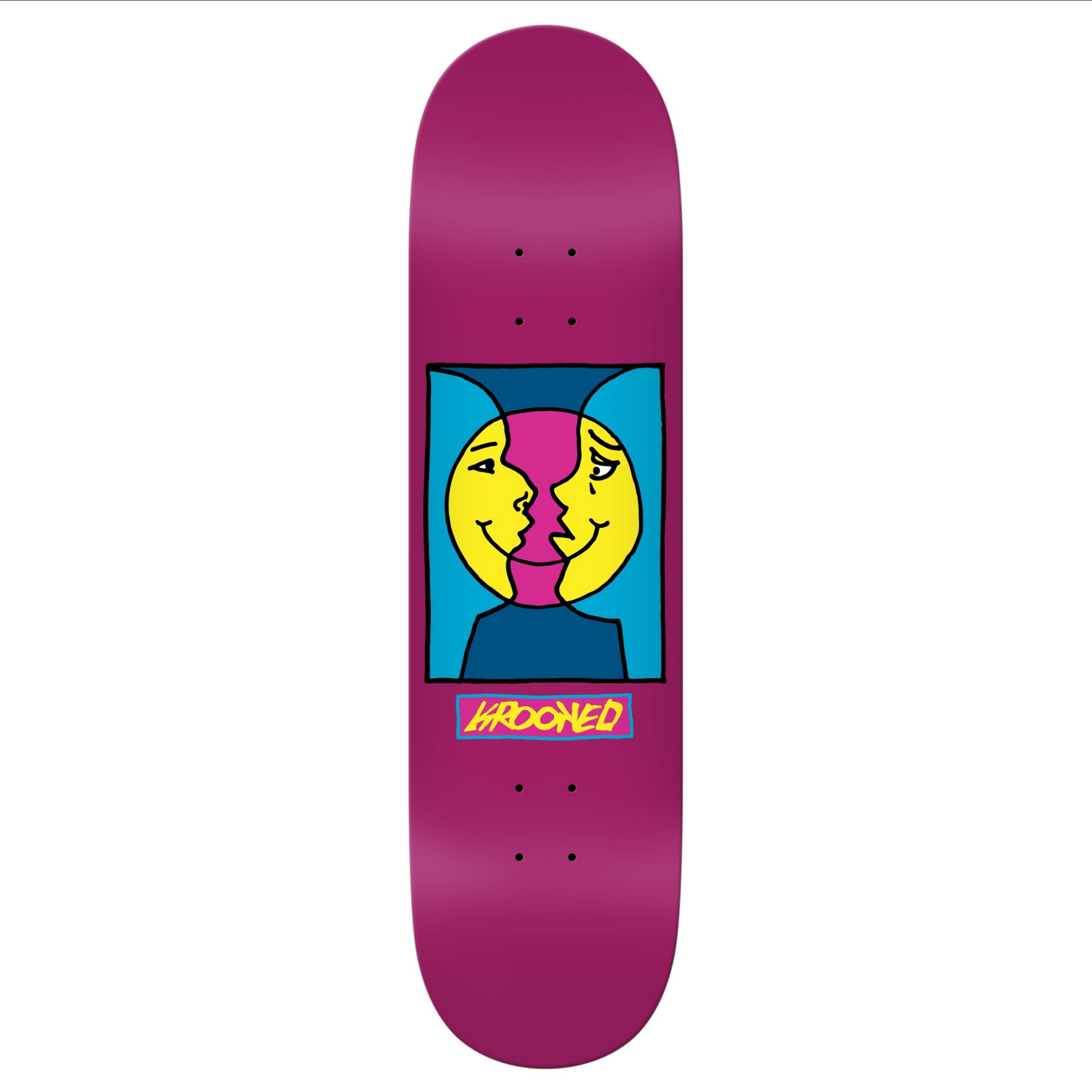 Krooked Moonsmile Magenta 8.06"