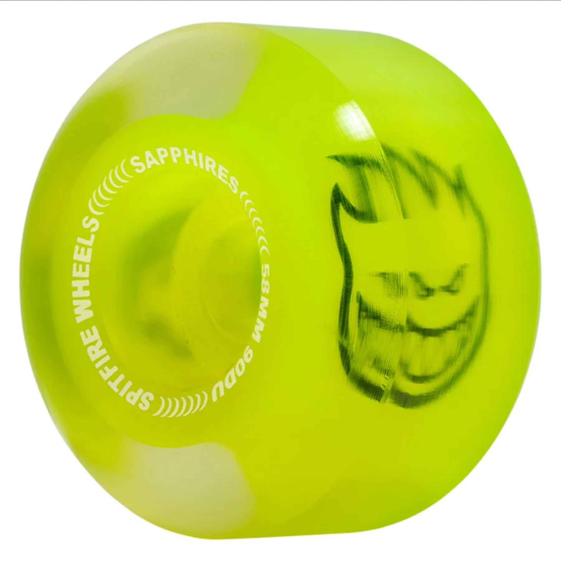 Spitfire Wheels Spitfire Sapphire 90d Conical Full Neon Yellow 58mm