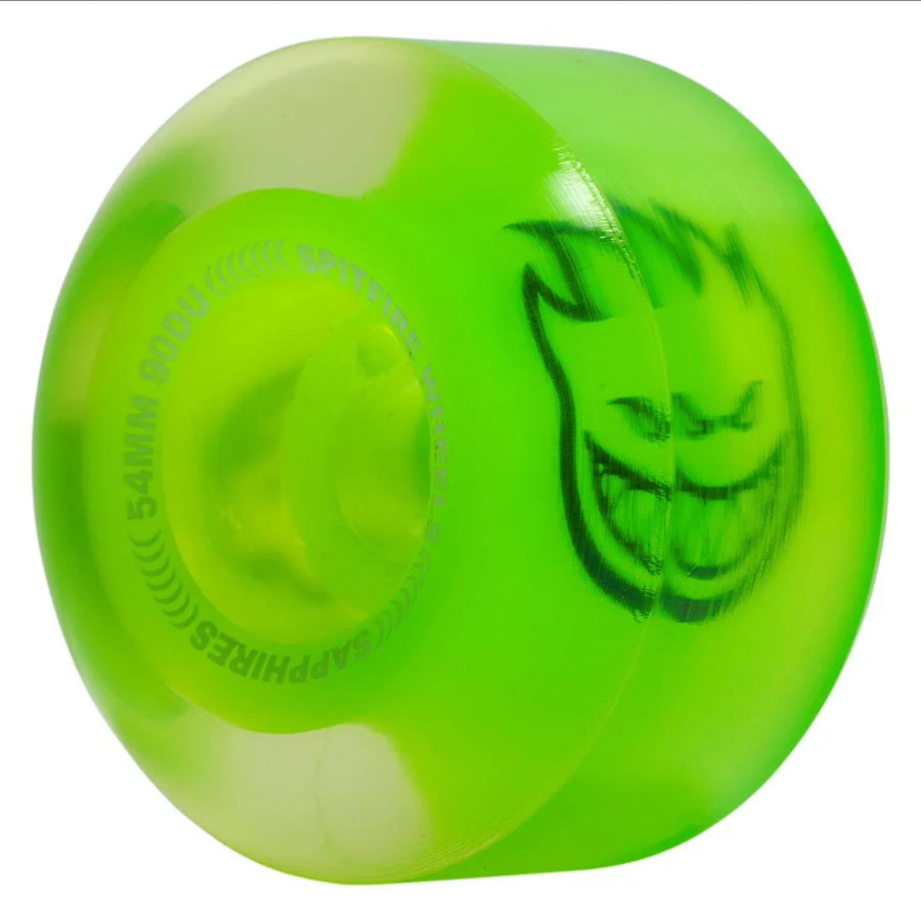 Spitfire Wheels Spitfire Sapphire 90d Conical Full Neon Green 54mm