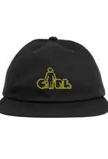 Girl Pac OG-Man Emb 6 Panel Hat Black