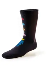 Girl Pac-Man Game Over Socks Black