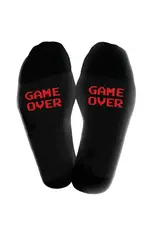 Girl Pac-Man Game Over Socks Black