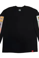 Chocolate Skateboards Loteria Cards Up L/S Tee Black