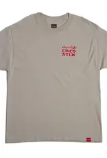 Chocolate Skateboards Habanero Hot Tee Sand