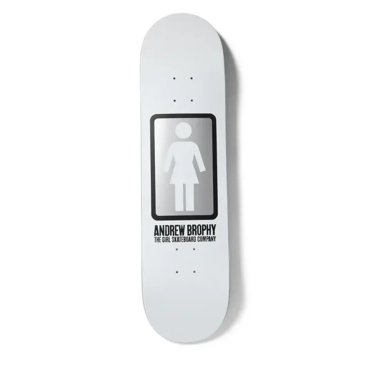 Girl Brophy OG Black White 8.6"