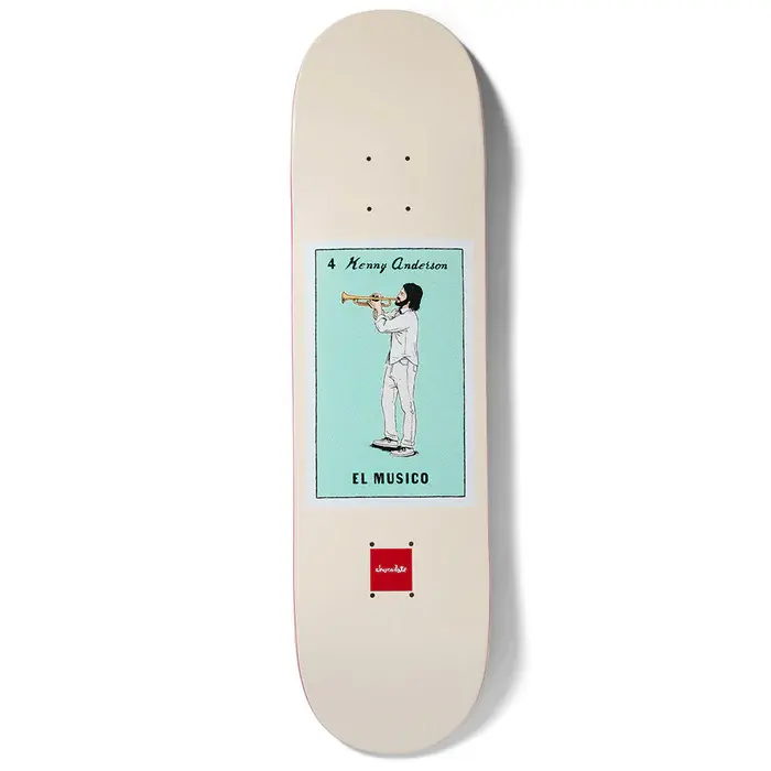 Chocolate Skateboards Anderson Loteria 8.25" Twin