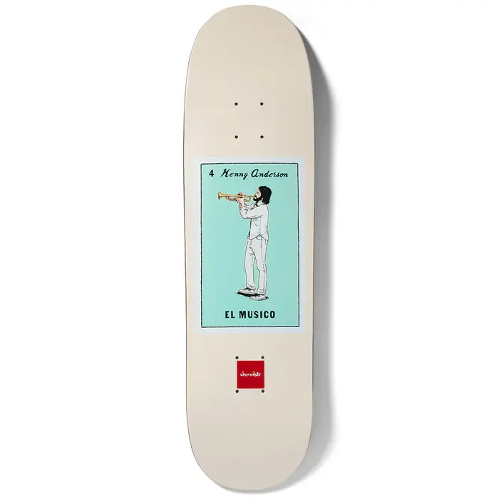 Chocolate Skateboards Anderson Loteria 8.5" Skidul Shape