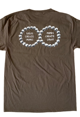 treevisions Lolos Popos Tee Brown