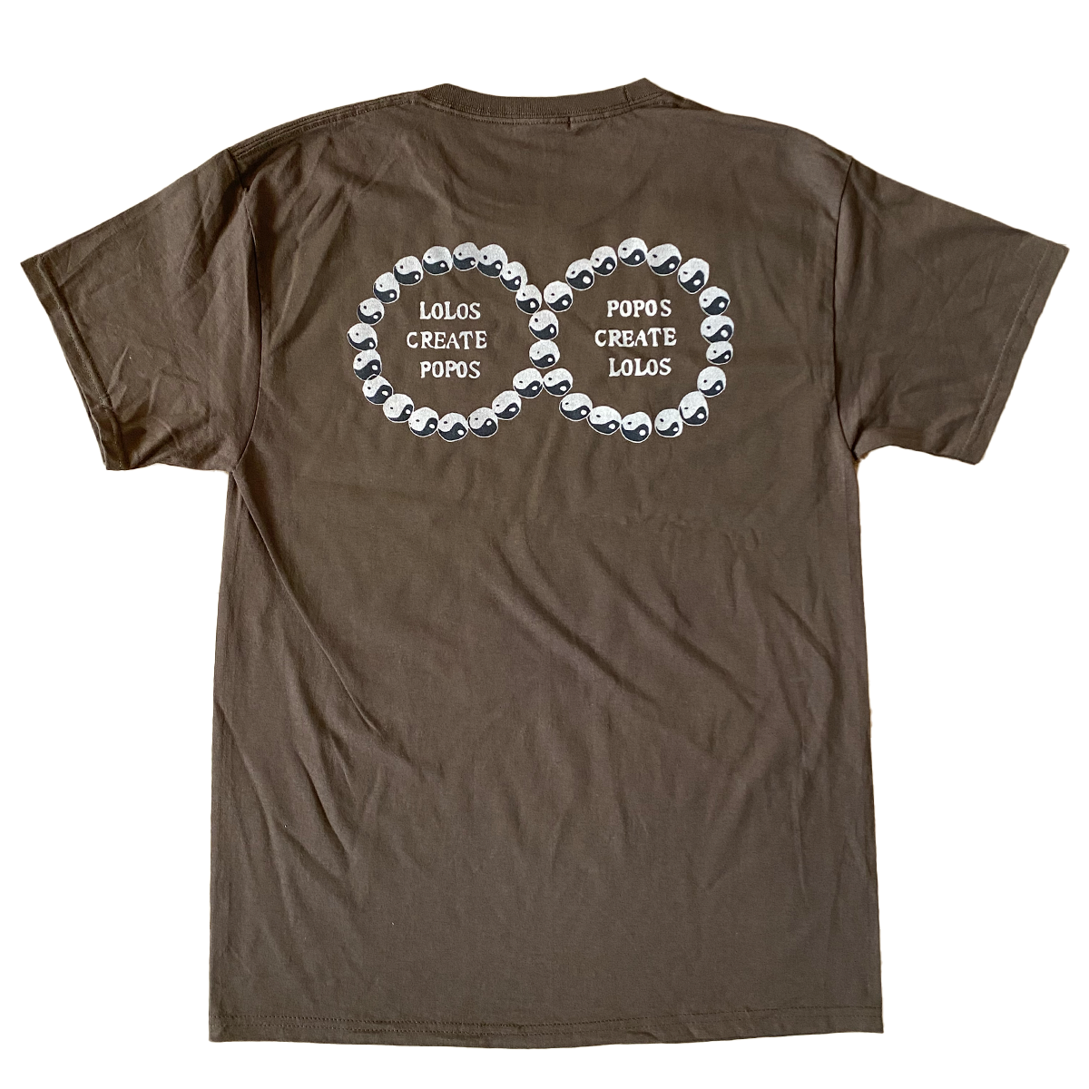 treevisions Lolos Popos Tee Brown