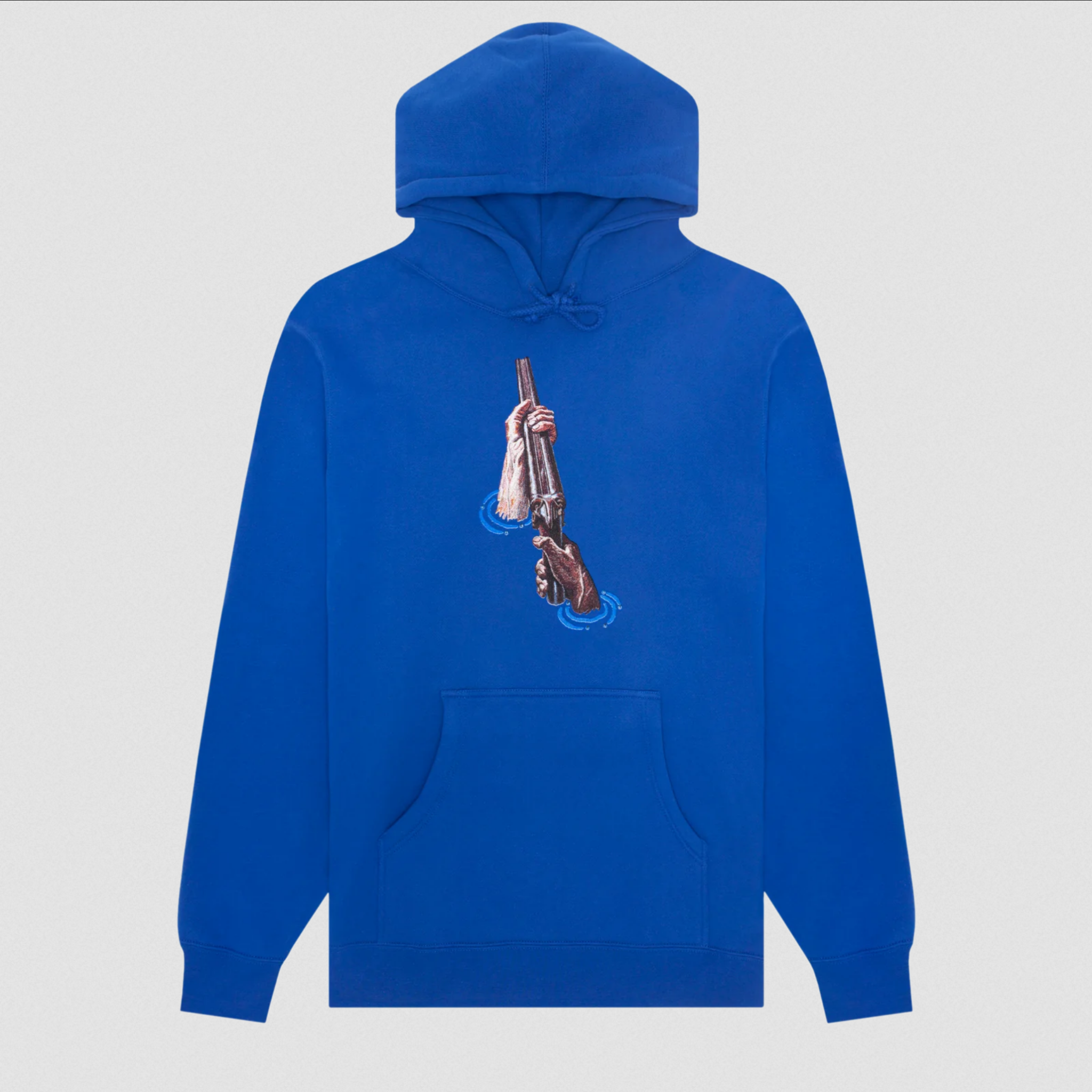 Hockey Shotgun Hoodie Black