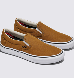 Vans Shoes Skate Slip-On Duck Canvas Golden Brown