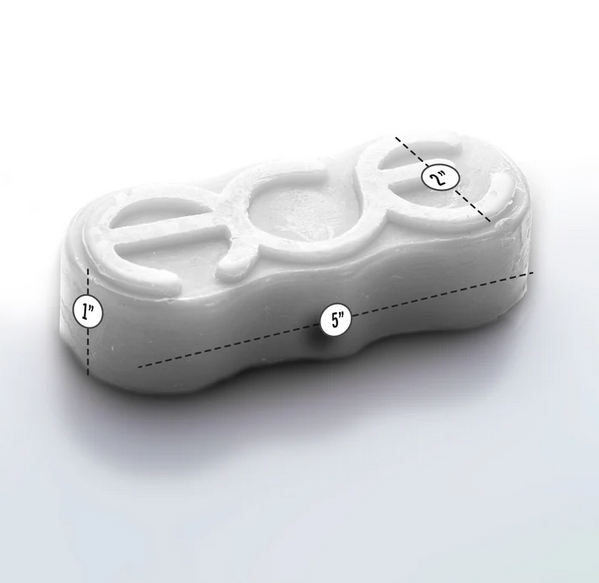 Ace Skateboard Truck MFG. Ace Rings Wax Big Block Clear
