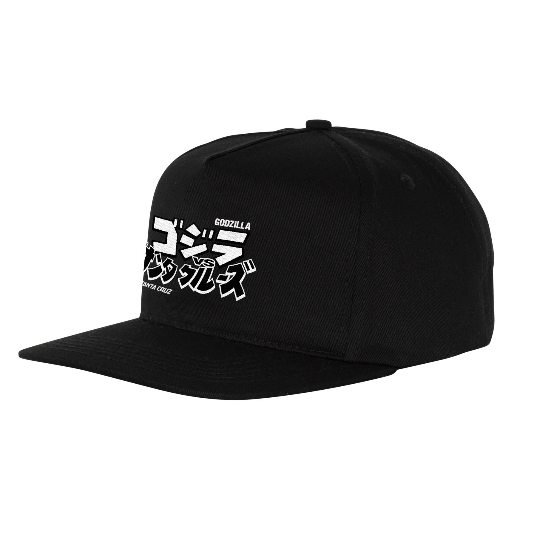 Santa Cruz Skateboards Godzilla vs Santa Cruz Snapback Black