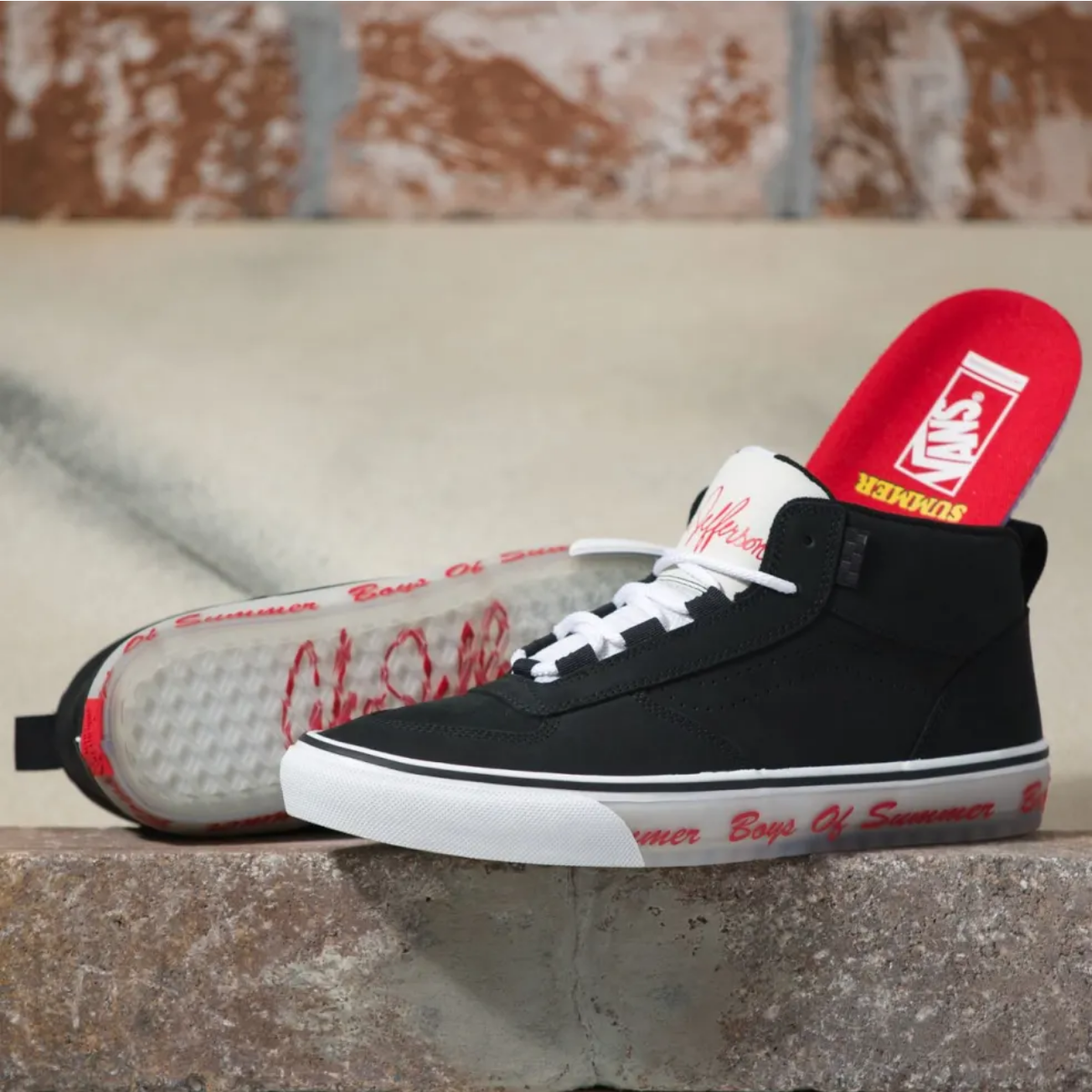 Vans Shoes Skate MC Hi "Boys Of Summer"  Ako/Atiba Black/White