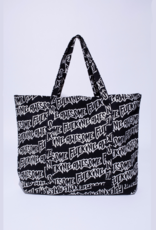 Fucking Awesome Stamp Logo Tote Large Black