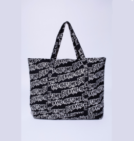 Fucking Awesome Stamp Logo Tote Large Black