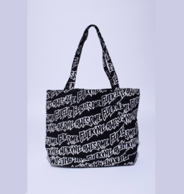Fucking Awesome Stamp Logo Tote Medium Black