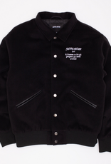 Fucking Awesome Korea Bar Varsity Jacket Black