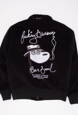 Fucking Awesome Korea Bar Varsity Jacket Black