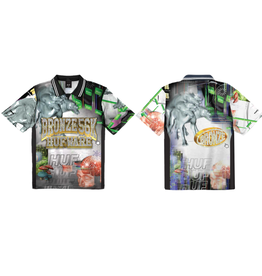 HUF Huf x Bronze Glitched Soccer Jersey Multi