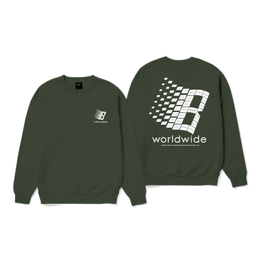 HUF Huf x Bronze Crewneck Forest