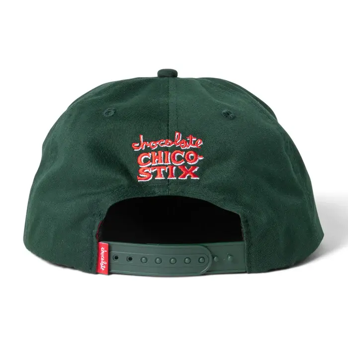 Chocolate Skateboards Chocolate Rooster 5 Panel Hat Green