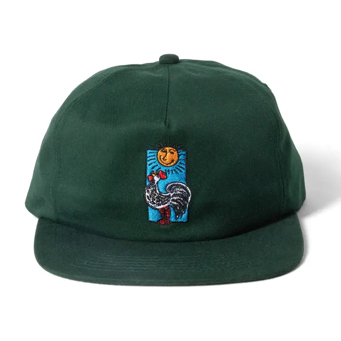 Chocolate Skateboards Chocolate Rooster 5 Panel Hat Green