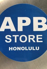 APB Skateshop APB Store Sticker