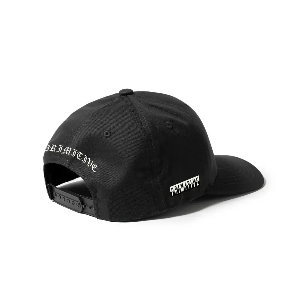 Primitive Burnt Snapback Black