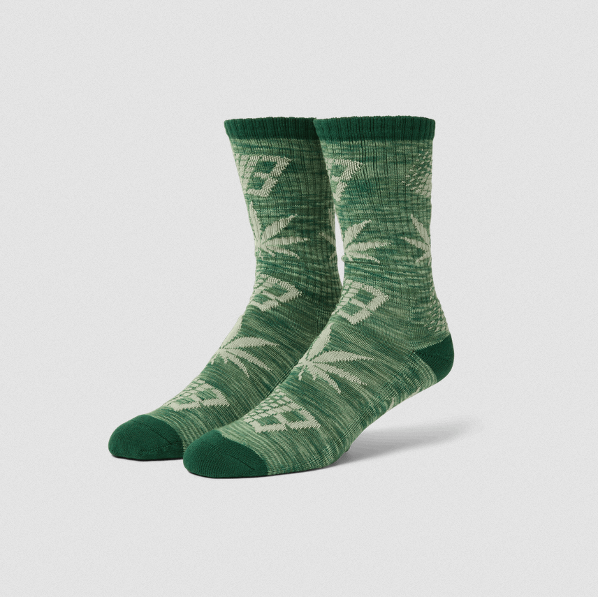 HUF Huf x Bronze Plantlife Marled Sock Green