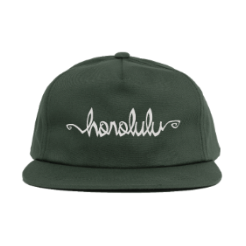Chocolate Skateboards FTS Honolulu Hat Green