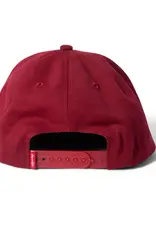 Chocolate Skateboards Comic Cap 6 Panel Burgundy
