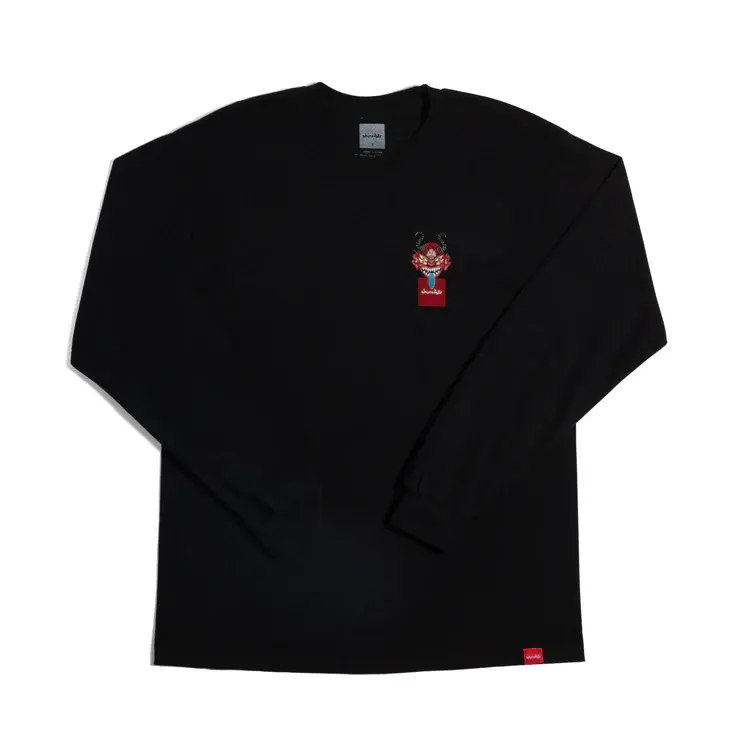 Chocolate Skateboards Chocolate Mask L/S Tee Black
